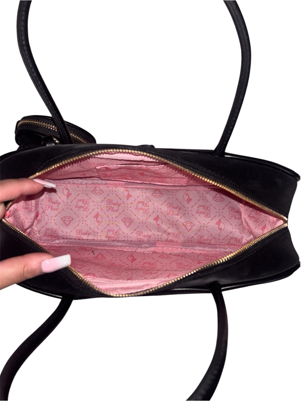🖤New Baby Phat Black Leopard Print Handbag🖤 - Picture 3 of 8